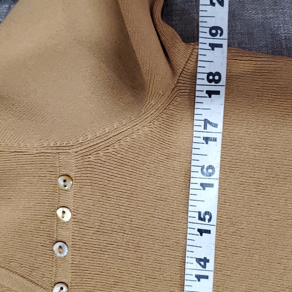 Due per Due collection mustard yellow sweater size L - Picture 9 of 13